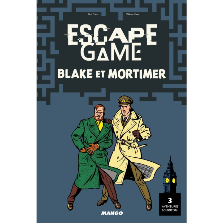 Escape Game - Blake and Mortimer - BOARD GAMES