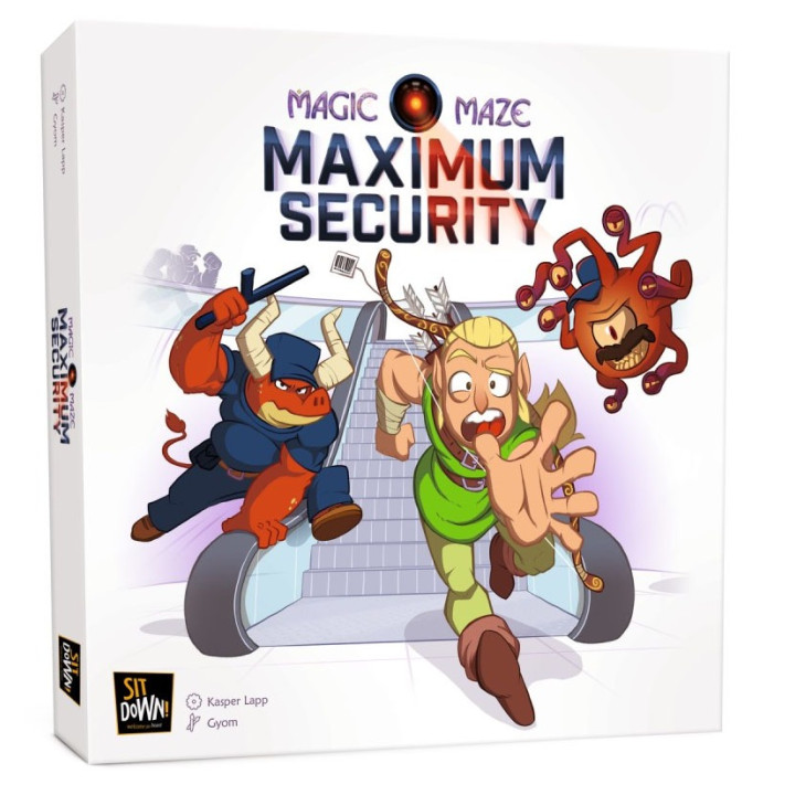 Magic Maze - Maximum Security - GIOCHI COOPERATIVI