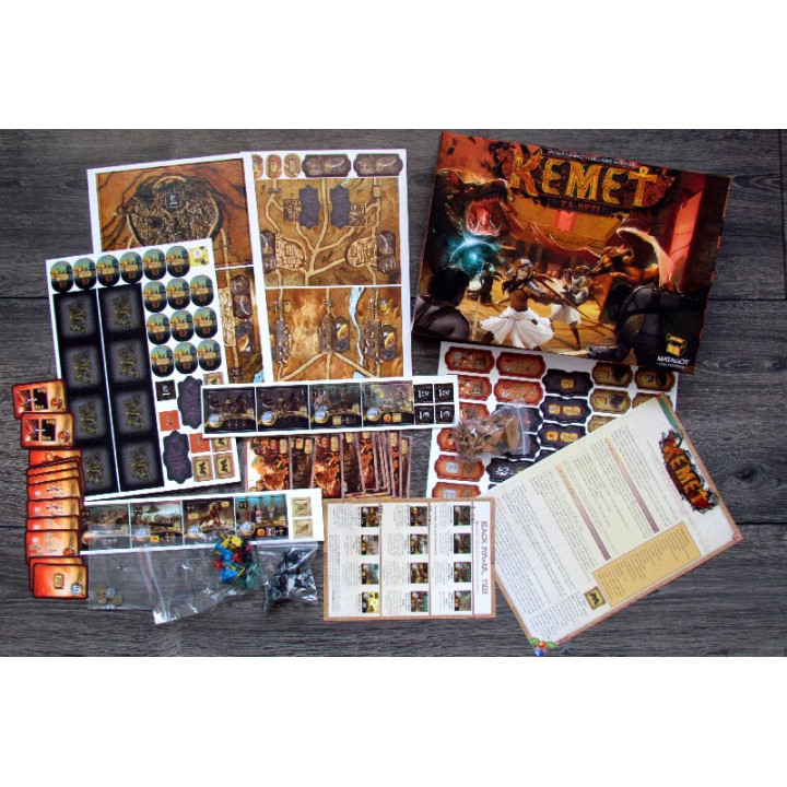 Kemet - Ta-Seti - BOARD GAMES