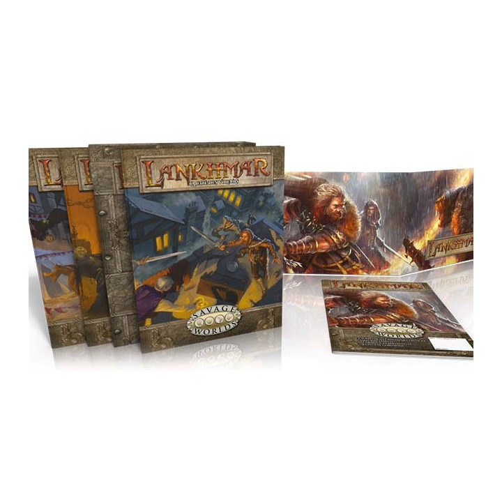 Savage Worlds - Lankhmar The City of Thieves - Complete Box - BOARD GAMES