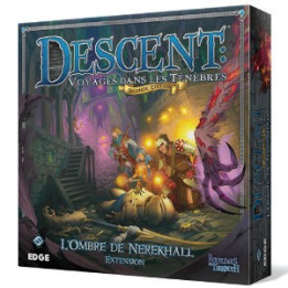 Descent - Voyages Dans Les Ténèbres - L'Ombre De Nerekhall - Seconde Édition - GIOCHI DA TAVOLO