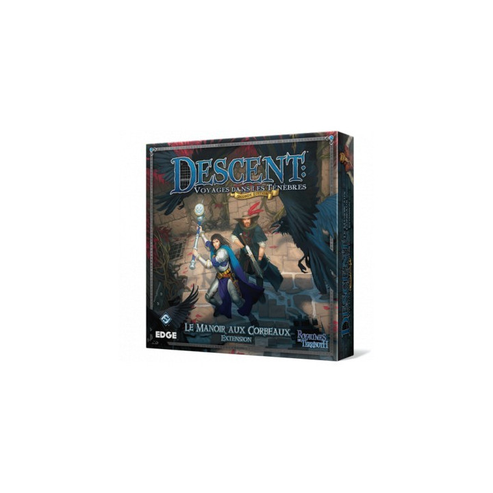 Descent - Journeys In Darkness - The Ravens' Mansion - Second Edition - BOARD GAMES