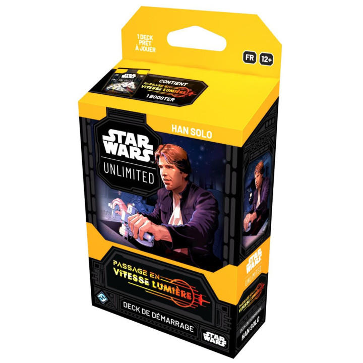 STAR WARS UNLIMITED - Star Wars Unlimited : Passage en Vitesse Lumière - Deck de Démarrage : Han Solo