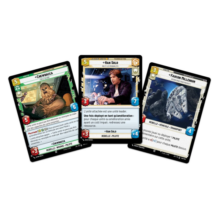 STAR WARS UNLIMITED - Star Wars Unlimited : Passage en Vitesse Lumière - Deck de Démarrage : Han Solo
