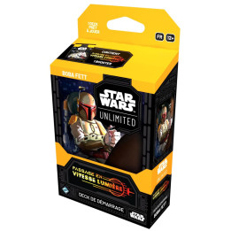 STAR WARS UNLIMITED - Star Wars Unlimited : Passage en Vitesse Lumière - Deck de Démarrage : Boba Fett