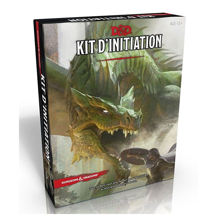 Dungeons - Dragons 5th - Initiation Kit - BOARD GAMES