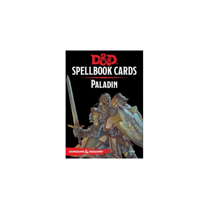 JEUX DE SOCIÉTÉ - Dungeons & Dragons 5e - Spellbook Cards Paladin