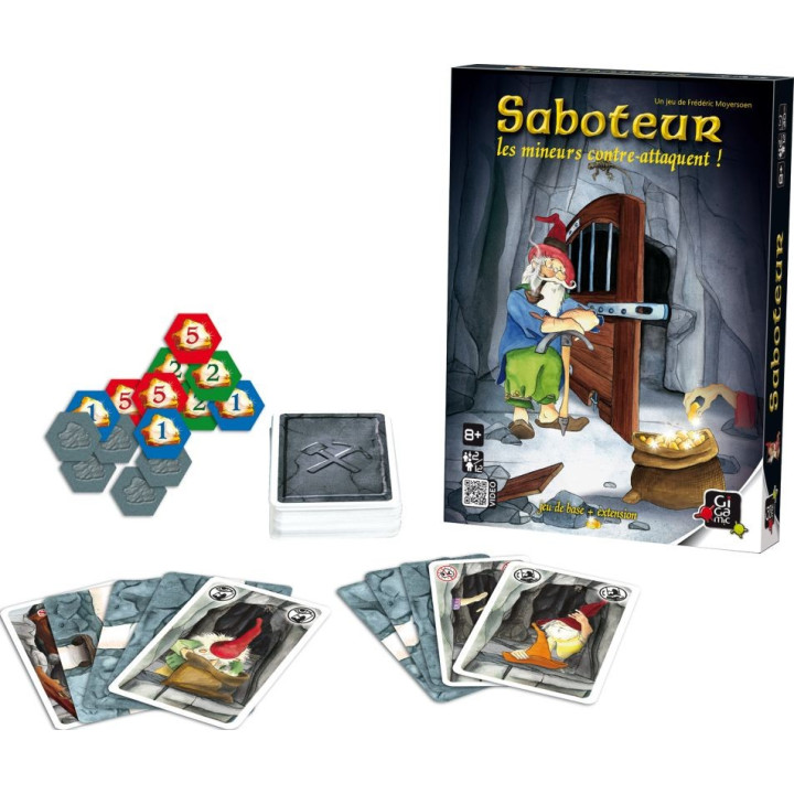 Saboteur 2 - Les Mineurs Contre-Attaquent ! - FAMILIENSPIELE