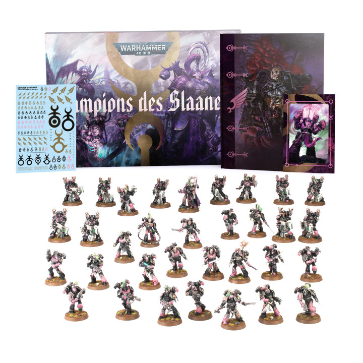 Champions des Slaanesh: Armeeset der Emperor's Children - FIGURINEN