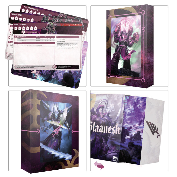 FIGURINES - Champions de Slaanesh: Set d'Armée des Emperor's Children