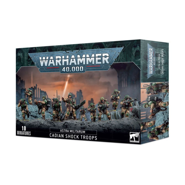 Cadian Shock Troops - MINIS