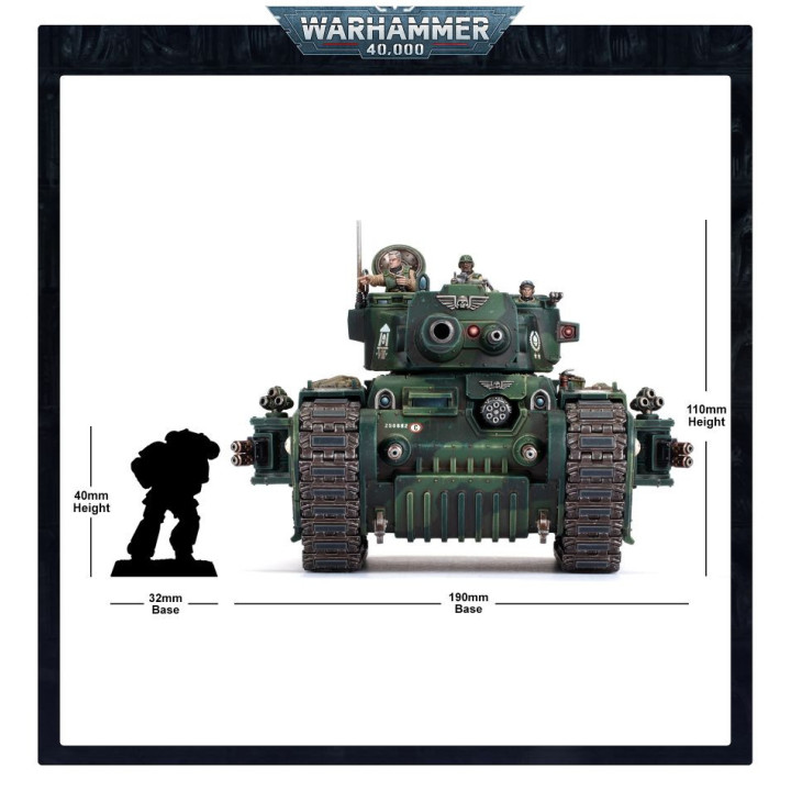 Rogal Dorn Battle Tank - MINIS