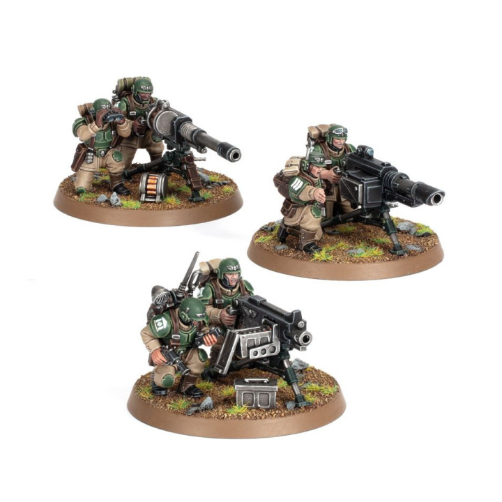 FIGURINES - Escouade d'Armes Lourdes