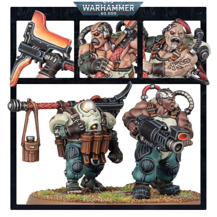 FIGURINES - Beserks Cthoniens