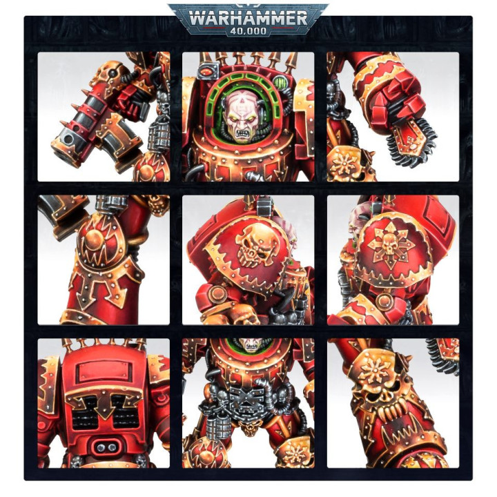 Warhammer+ Jahr 2: World-Eaters-Terminator – Azrakh der Auslöscher - CHAOSARMEEN