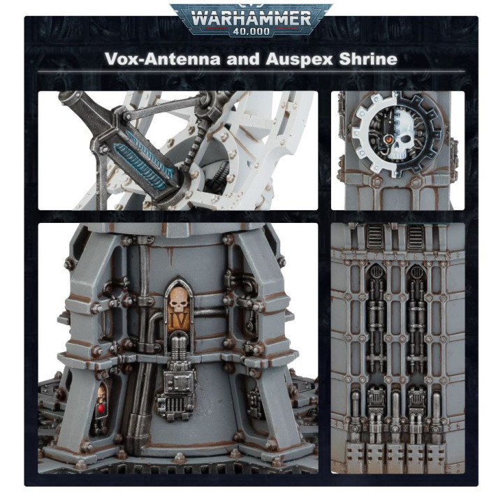 Zona di Guerra: Fronteris - Antenna Vox e Tempio Auspex - FIGURE
