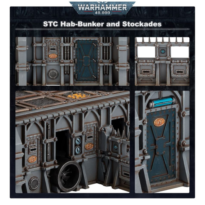 Battlezone: Fronteris – STC Hab-Bunker and Stockades - MINIS