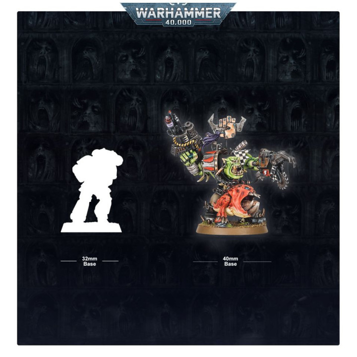 Ork Warboss with Attack Squig - XENOS ARMIES