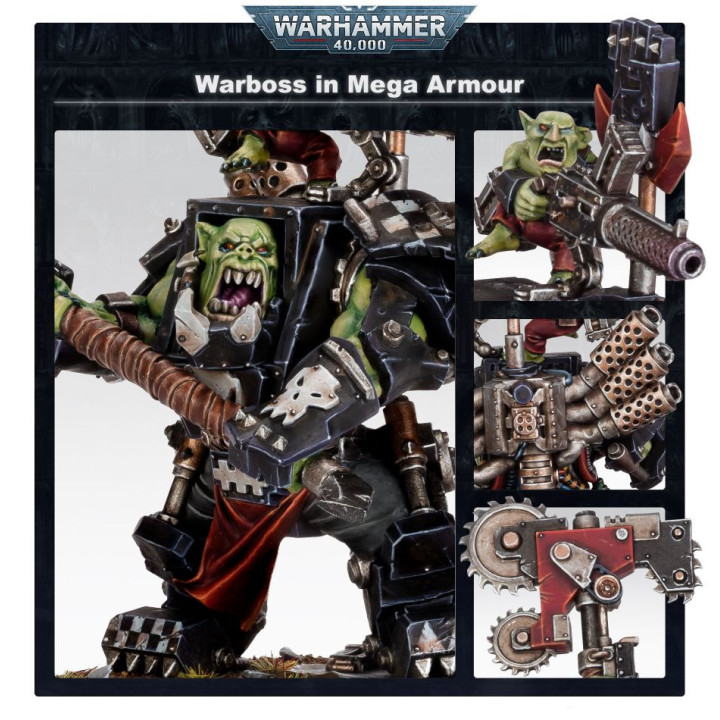 Waaaghboss in Megarüstung - FIGURINEN