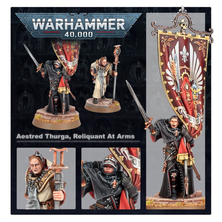 Aestred Thurga, Reliquant at Arms - MINIS