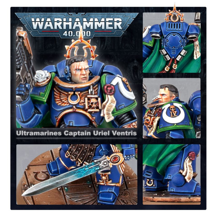 SPACE MARINES - Capitaine Uriel Ventris