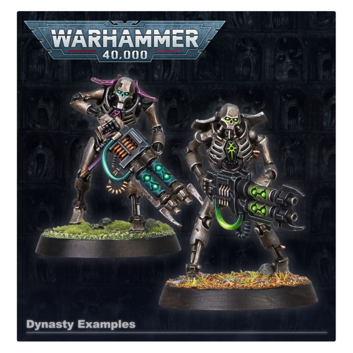 FIGURINES - Guerrier Nécrons