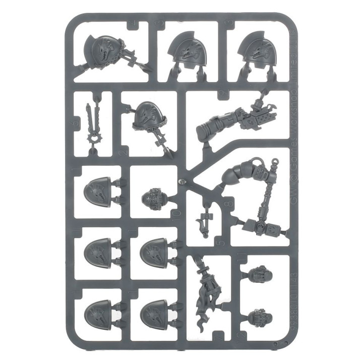 FIGURINES - Améliorations et décalcomanies Salamanders Primaris
