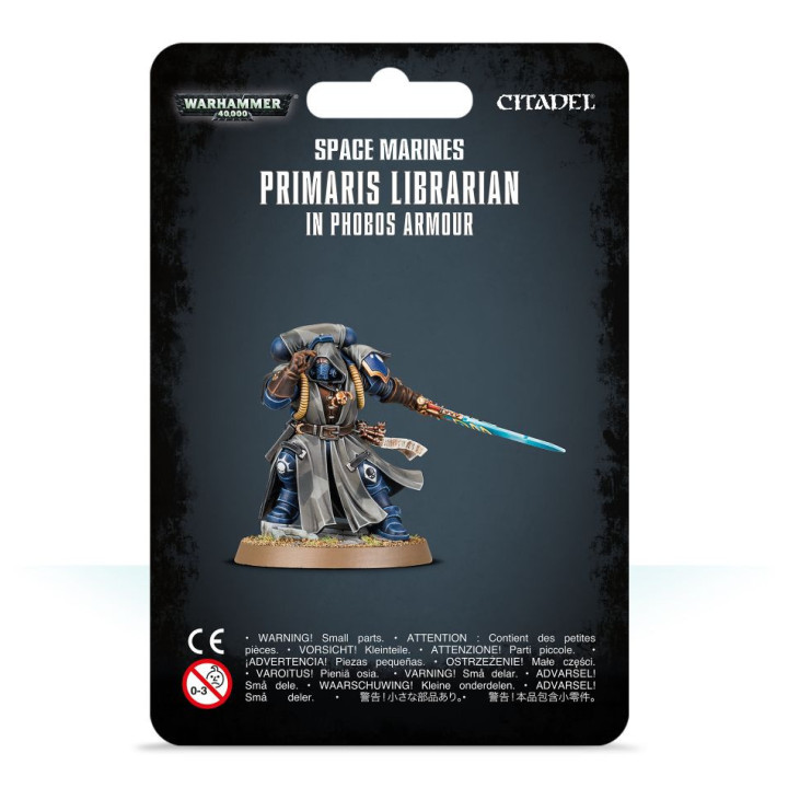 FIGURINES - Primaris Librarian en armure Phobos