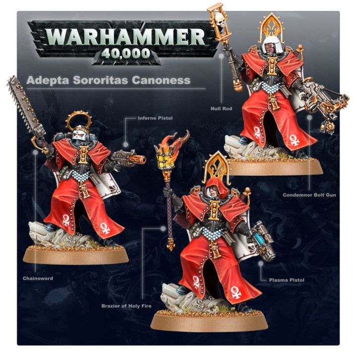 FIGURINES - Canoness