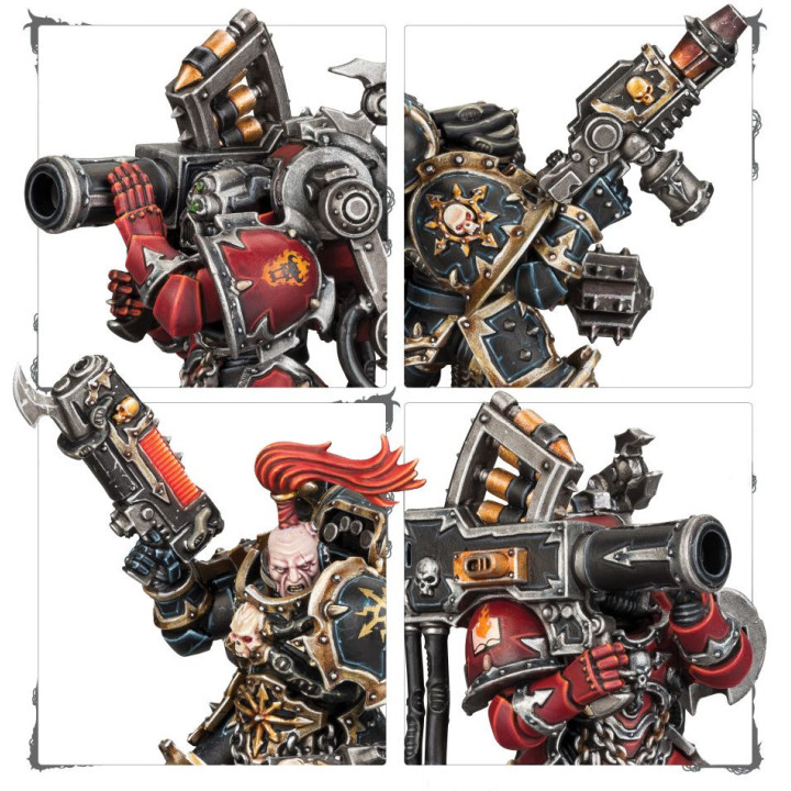 ARMÉES DU CHAOS - Havocs des Space Marines du Chaos