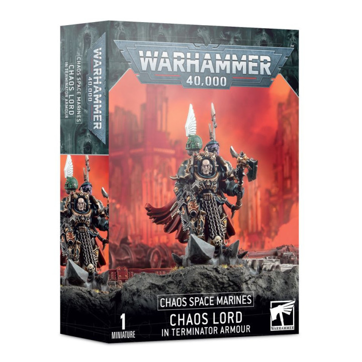 Condottiero del Caos in armatura Terminator - FIGURE