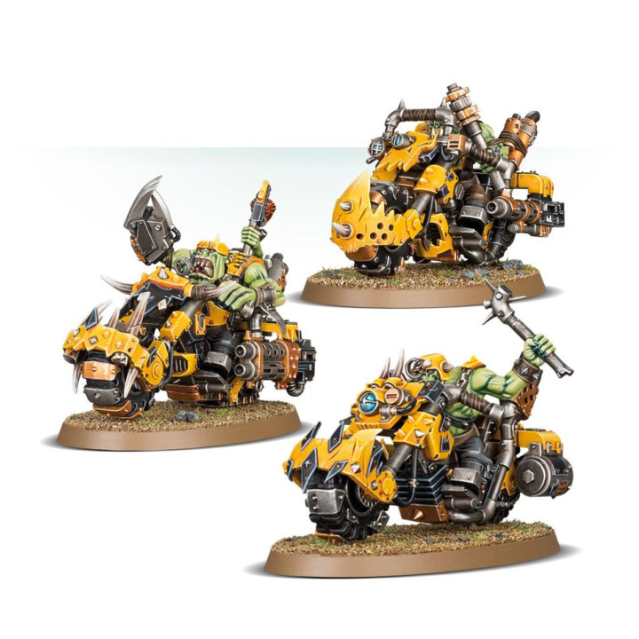 FIGURINES - Ork Warbiker Mob