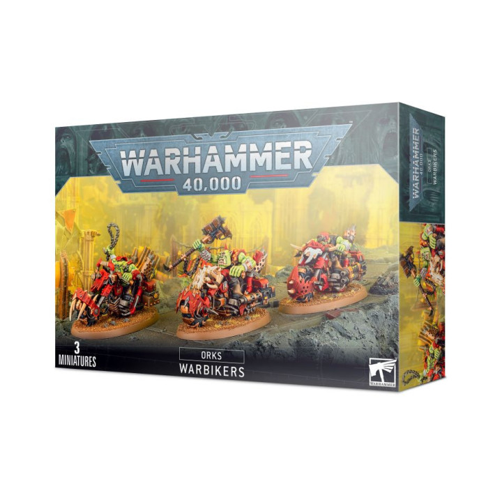 FIGURINES - Ork Warbiker Mob