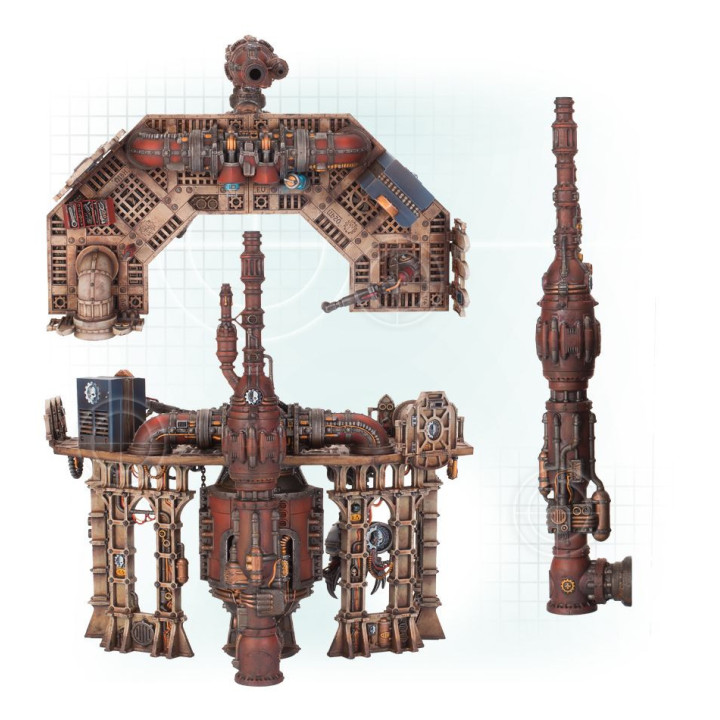Sector Mechanicus Sacristan Forgeshrine - DECOR