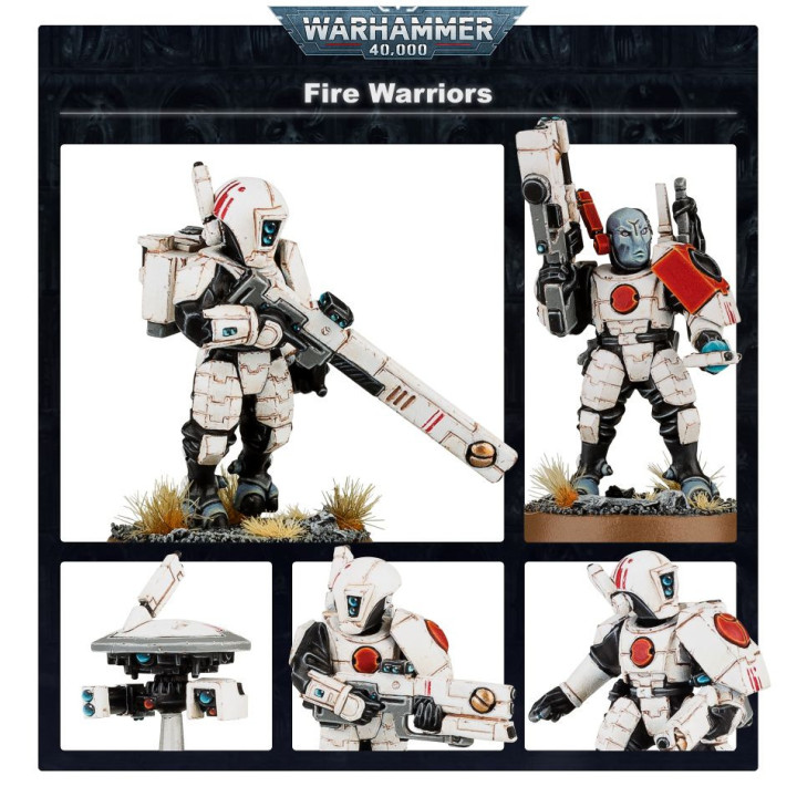 FIGURINES - Équipe d’Attaque de Guerriers de Feu