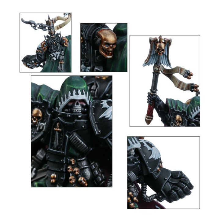 FIGURINES - Dark Angels Interrogator-Chaplain