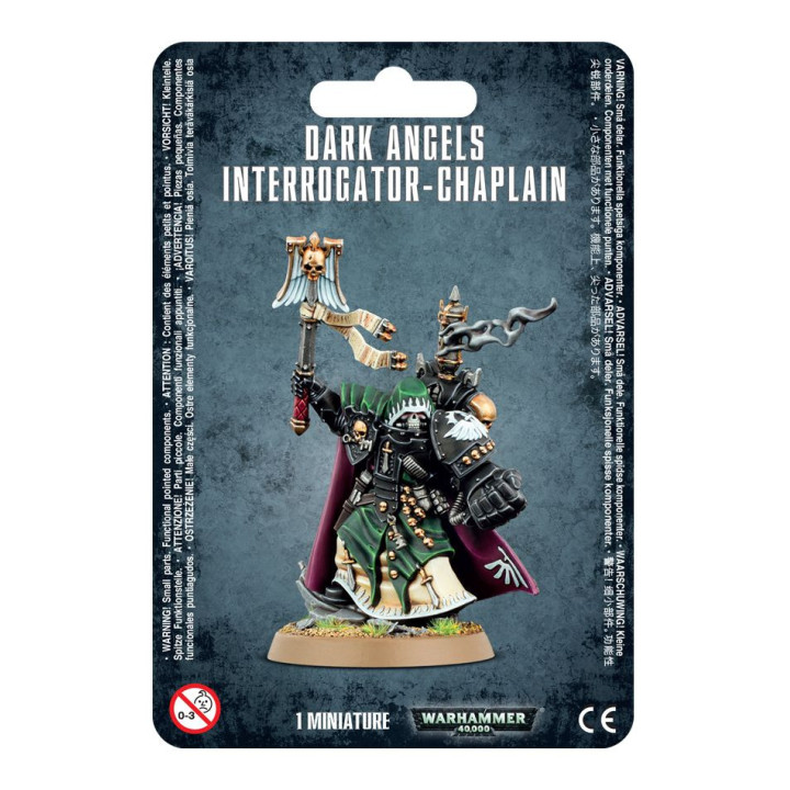 FIGURINES - Dark Angels Interrogator-Chaplain