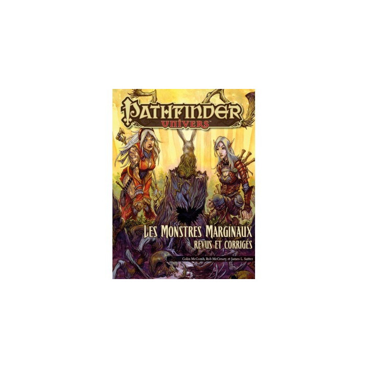 JEUX DE SOCIÉTÉ - Pathfinder Univers - Les Monstres Marginaux Revus et Corrigés