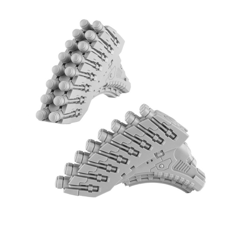 KX139 Ta’unar Supremacy Armour Heavy Rail Cannon Array - ARMATA XENOS