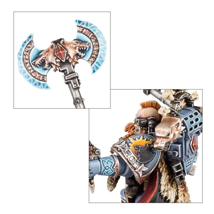 FIGURINES - Wolf Lord Krom