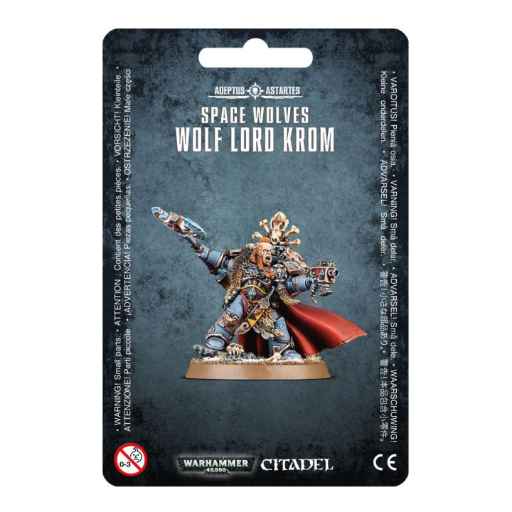 FIGURINES - Wolf Lord Krom
