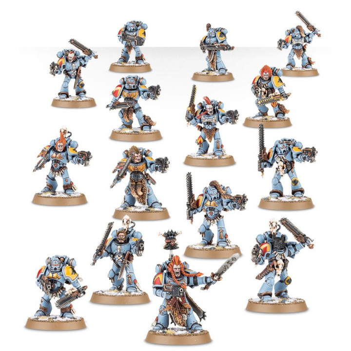 FIGURINES - Space Wolves Blood Claws