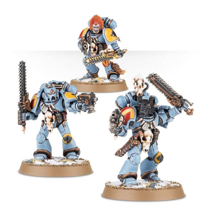 FIGURINES - Space Wolves Blood Claws