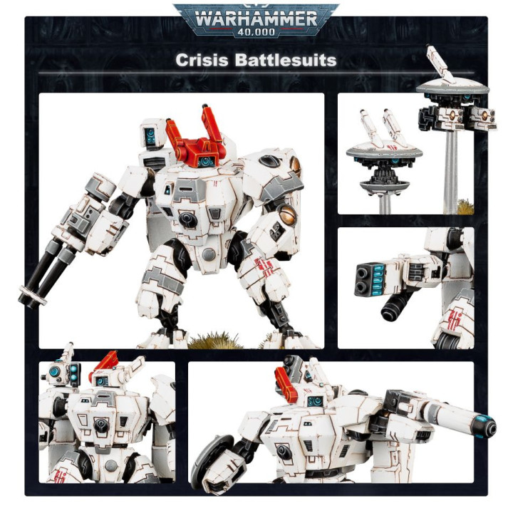 XV8 Crisis Battlesuit Team - MINIS