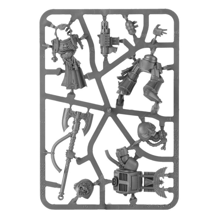 Blood Angels Librarian in Terminator Armour - MINIS