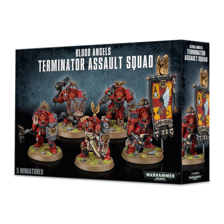 Blood Angels Terminator Assault Squad - FIGURE
