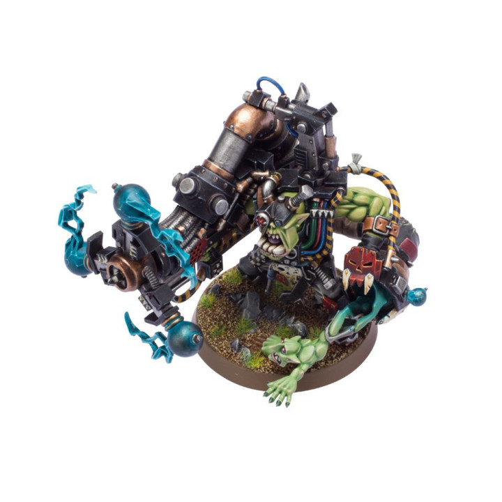 Big Mek con kannone a zorpreza - ARMATA XENOS