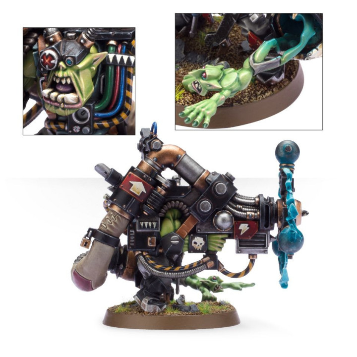 ARMÉES XENOS - Big Mek Ork avec Kanon Shokk