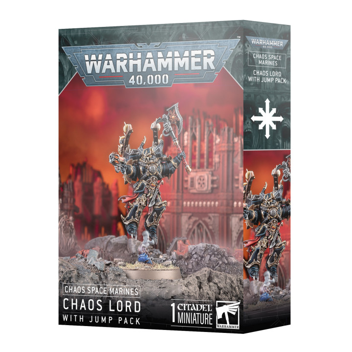 ARMÉES DU CHAOS - Seigneur du Chaos avec Réacteur Dorsal