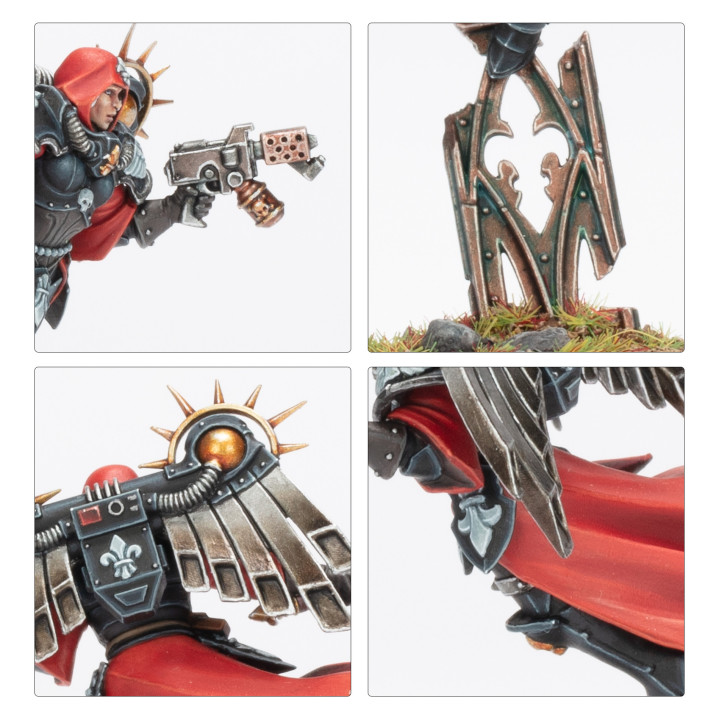 FIGURINES - Chanoinesse à Réacteur Dorsal
